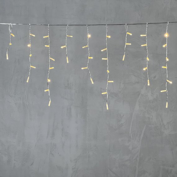 Фотография товара 'Laitcom PIL200CAP-10-2WW Гирлянда Бахрома с Колпачком 4,9 x 0,5 м'