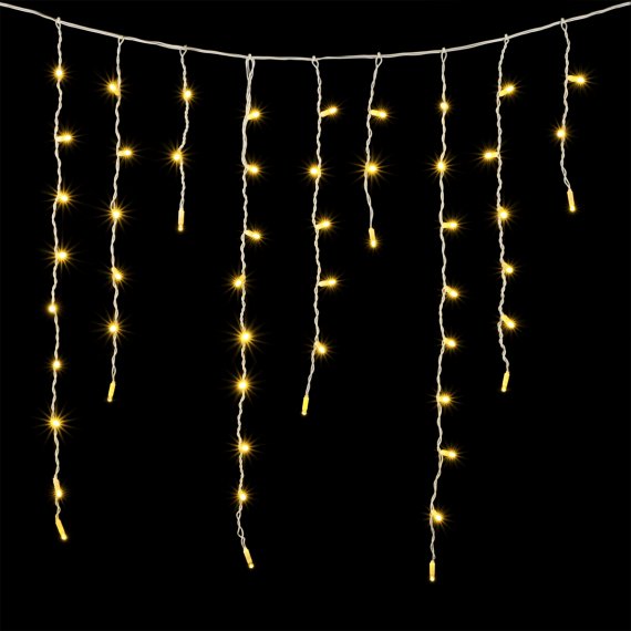 Фотография товара 'Laitcom PIL180CAP-8-2WW Гирлянда Бахрома с Колпачком 3,2 x 0,9 м'