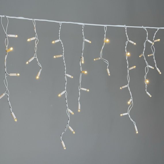 Фотография товара 'Laitcom ECO120-8-2WW 04-246 Гирлянда Бахрома 3,1 x 0,5 м 220В, 120 LED'