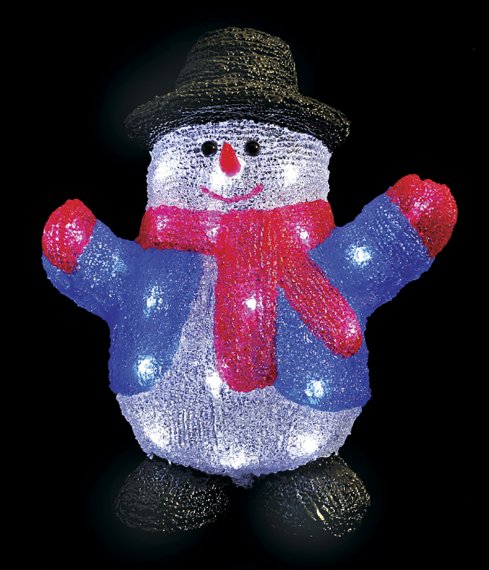 Фотография товара 'Laitcom AS24-2WB Светодиодный Снеговик'