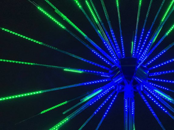 Фотография товара 'Laitcom FRW-240-T36 13-161 Светодиодная Фигура "Фейерверк" ?2,4м 24В, 1512LED, IP65'