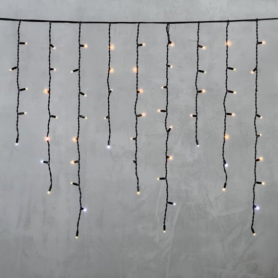 Фотография товара 'Laitcom LL168BLW-1-2EWW Гирлянда Бахрома 3,2 x 0,9 м Экстра'