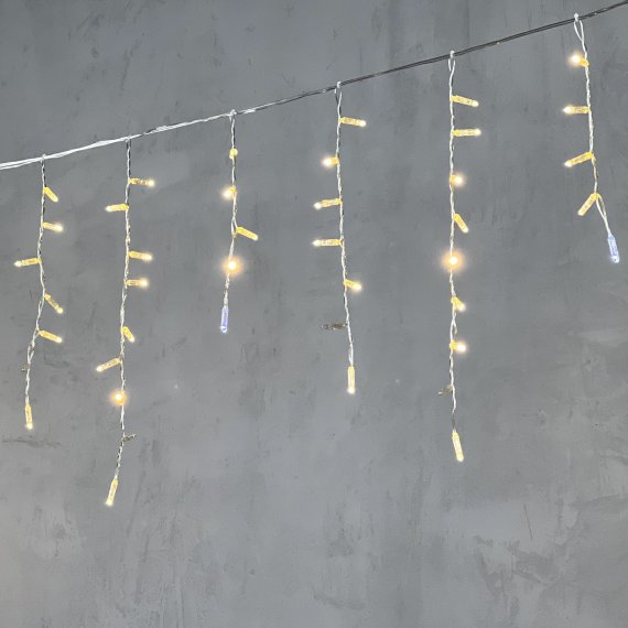 Фотография товара 'Laitcom PIL189BLWCAP-10-2WW 02-306 Гирлянда Бахрома с Колпачком 4,9 x 0,5 м'