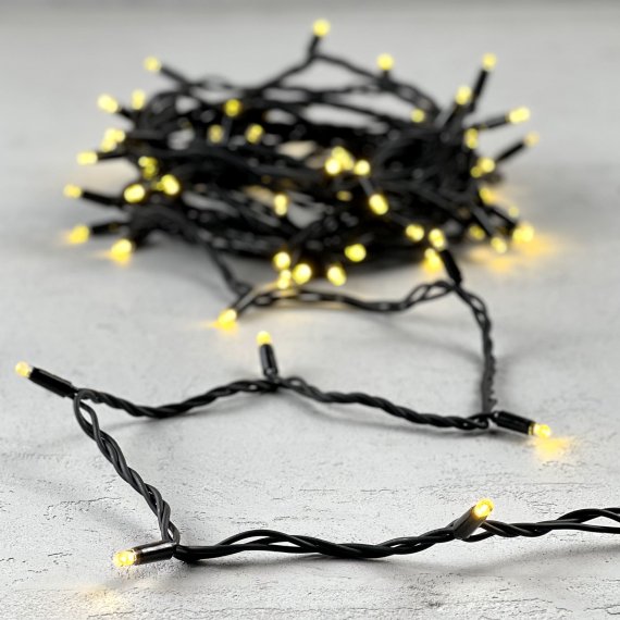 Фотография товара 'Laitcom LL75-1-2CH 04-186 Гирлянда Нить 10м Шампань, 75 LED IP65'