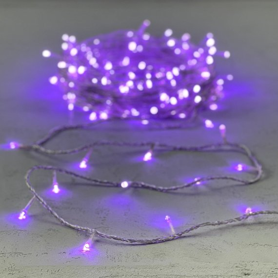 Фотография товара 'Laitcom EST200-3W10-1L Гирлянда Нить 20м Лиловая'