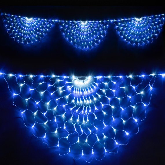 Фотография товара 'Laitcom RNL384-5W-10-2WB 17-031 Светодиодная Сеть Радужная 3 x 0,5 м 384 LED'