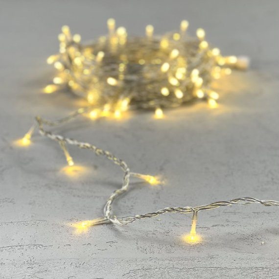 Фотография товара 'Laitcom PST100-10-2CH 05-168 Гирлянда Нить 10м Шампань, 100 LED'