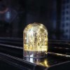 Laitcom D5815 Светодиодная Стеклянная Колба с Мерцанием на Батарейках, 10 LED
